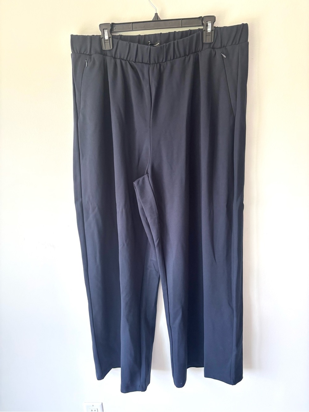 Universal Standard Navy Blue Trouser Pant Stretchy Office Career Workwear NWT